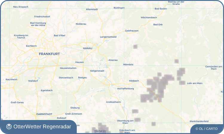 Wetter-Widget-Vorschau mit Vorhersagedaten für Hörstein