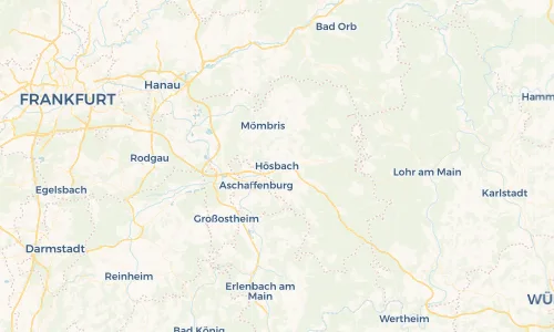 Regenradar Vorschaubild - Aktuelle Niederschläge in Hösbach und Umgebung