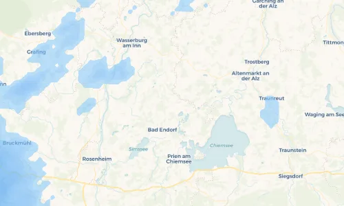 Regenradar Vorschaubild - Aktuelle Niederschläge in Höslwang und Umgebung