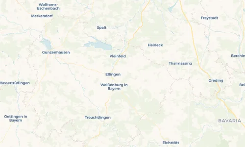 Regenradar Vorschaubild - Aktuelle Niederschläge in Höttingen und Umgebung