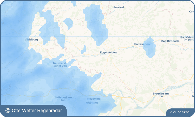 OtterWetter Regenradar-Widget Hofau