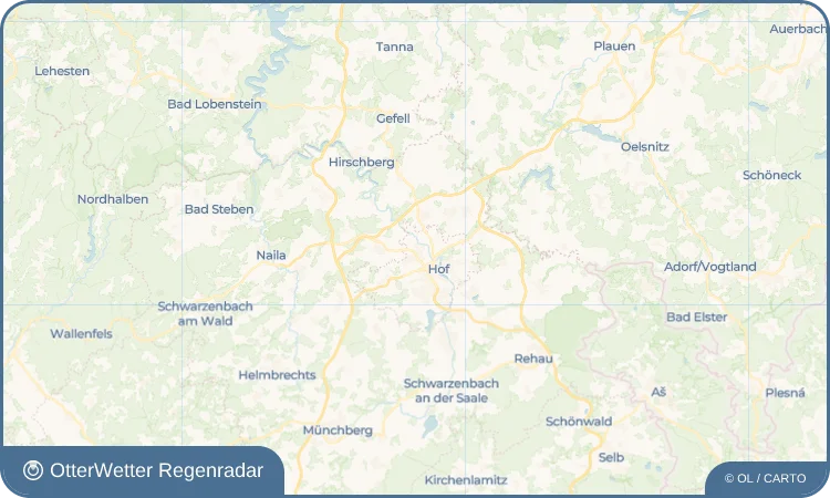 Widget-Vorschau für Hofeck Wetter-Widget-Vorschau mit Vorhersagedaten für Hofeck