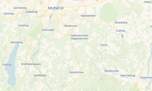 Regenradar Vorschaubild - Aktuelle Niederschläge in Hofolding und Umgebung