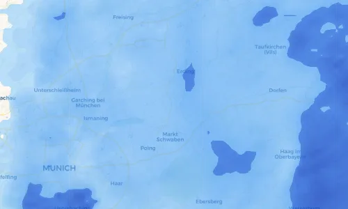Regenradar Vorschaubild - Aktuelle Niederschläge in Hofsingelding und Umgebung