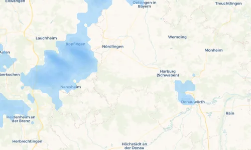 Regenradar Vorschaubild - Aktuelle Niederschläge in Hohenaltheim und Umgebung