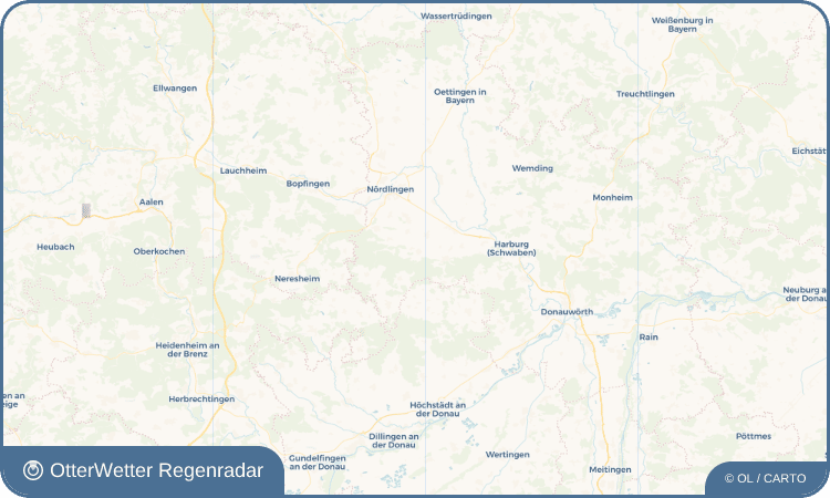OtterWetter Regenradar-Widget Hohenaltheim