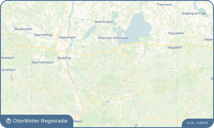OtterWetter Regenradar-Widget Hohenaschau