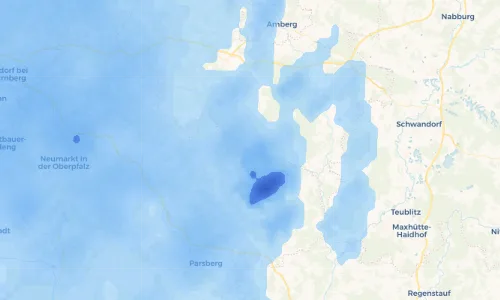 Regenradar Vorschaubild - Aktuelle Niederschläge in Hohenburg und Umgebung