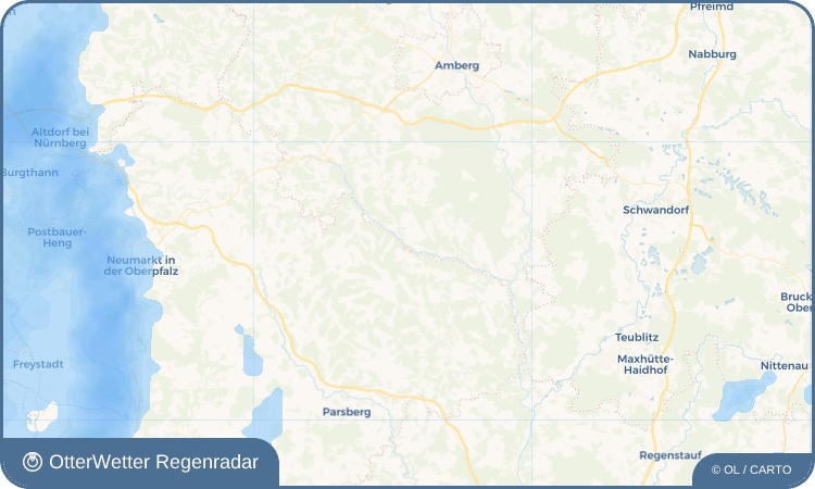 OtterWetter Regenradar-Widget Hohenburg