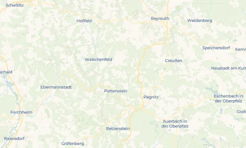 Regenradar Vorschaubild - Aktuelle Niederschläge in Hohenmirsberg und Umgebung