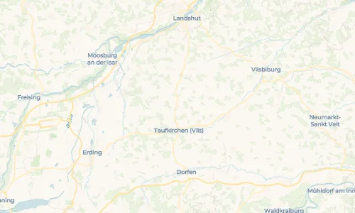 Regenradar Vorschaubild - Aktuelle Niederschläge in Hohenpolding und Umgebung