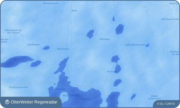 OtterWetter Regenradar-Widget Hohenried