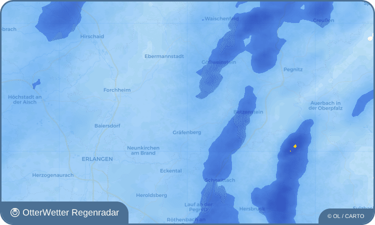 OtterWetter Regenradar-Widget Hohenschwärz