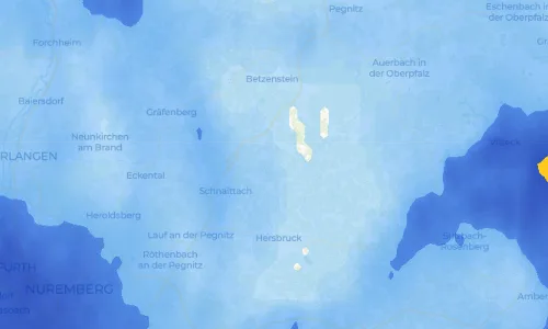 Regenradar Vorschaubild - Aktuelle Niederschläge in Hohenstein und Umgebung
