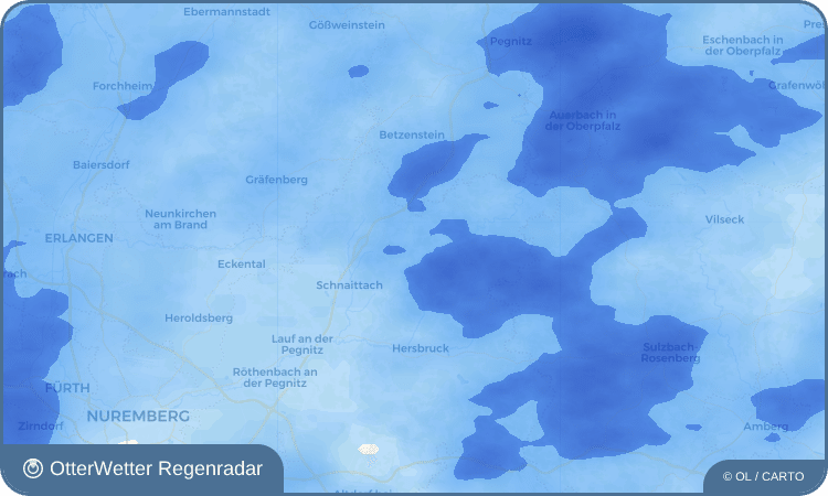 OtterWetter Regenradar-Widget Hohenstein