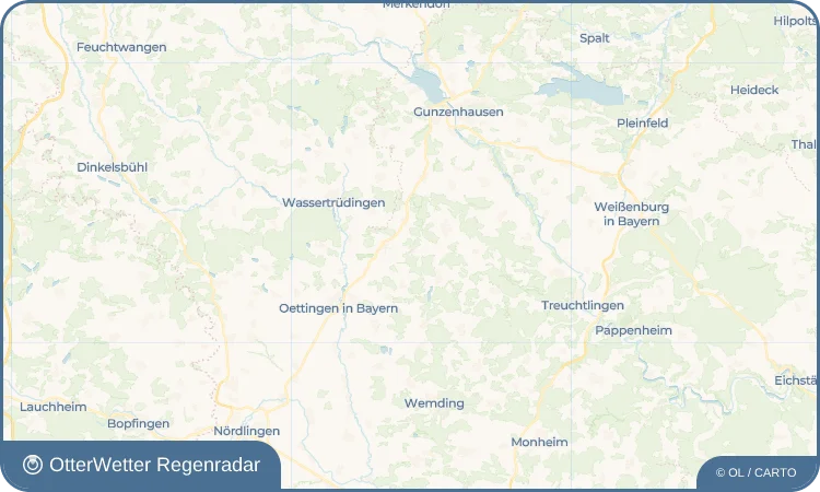 Wetter-Widget-Vorschau mit Vorhersagedaten für Hohentrüdingen