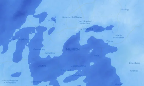 Regenradar Vorschaubild - Aktuelle Niederschläge in Hohenzollernkarree und Umgebung