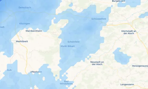 Regenradar Vorschaubild - Aktuelle Niederschläge in Hohlweiler und Umgebung