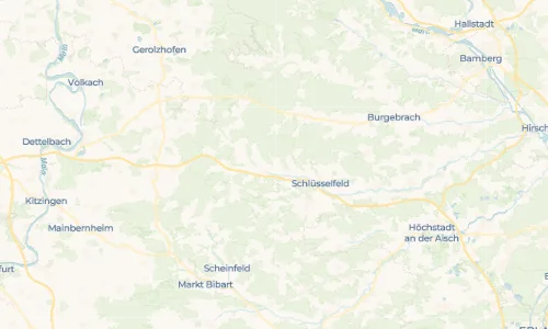 Regenradar Vorschaubild - Aktuelle Niederschläge in Hohn am Berg und Umgebung