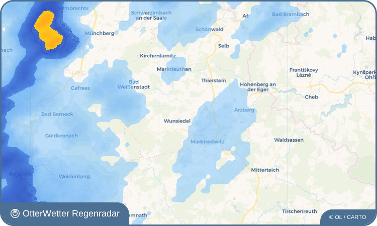 Wetter-Widget-Vorschau mit Vorhersagedaten für Holenbrunn