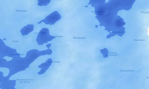 Regenradar Vorschaubild - Aktuelle Niederschläge in Holheim und Umgebung
