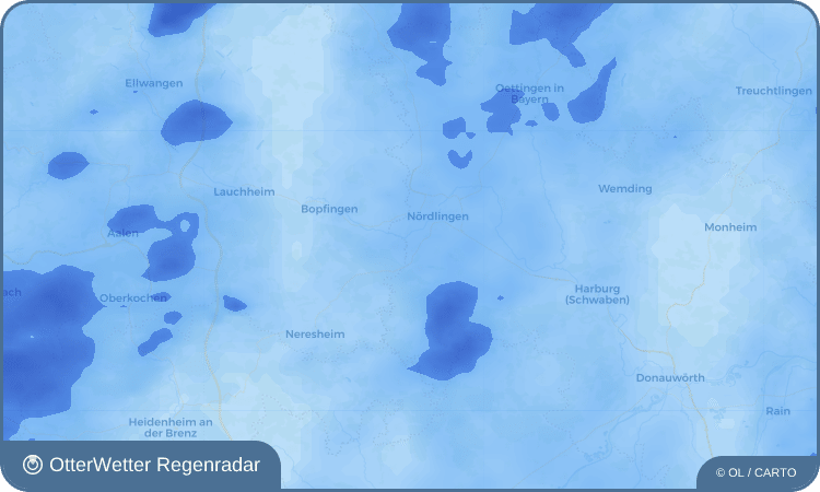 OtterWetter Regenradar-Widget Holheim