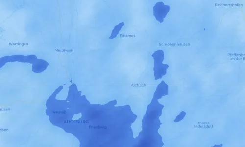 Regenradar Vorschaubild - Aktuelle Niederschläge in Hollenbach und Umgebung