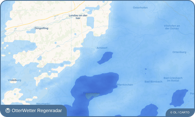 OtterWetter Regenradar-Widget Holzham