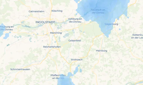 Regenradar Holzleiten: aktuelle Niederschläge in Holzleiten und Umgebung, Stand 21. Oktober 2026 um 7:00 Uhr