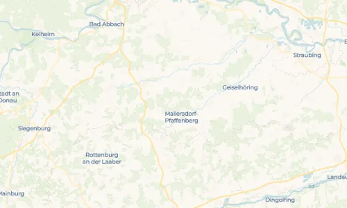 Regenradar Vorschaubild - Aktuelle Niederschläge in Holztraubach und Umgebung