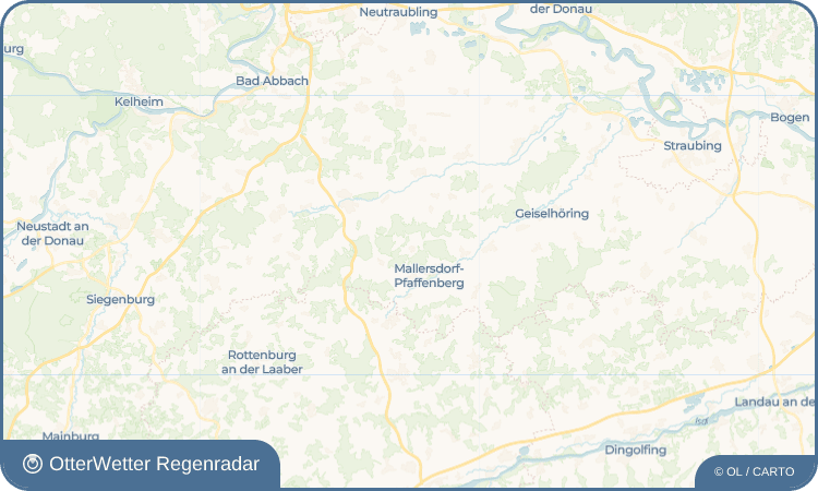 OtterWetter Regenradar-Widget Holztraubach