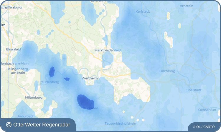 OtterWetter Regenradar-Widget Homburg am Main