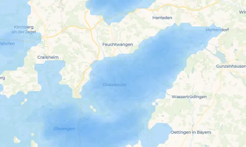 Regenradar Vorschaubild - Aktuelle Niederschläge in Hopfengarten und Umgebung