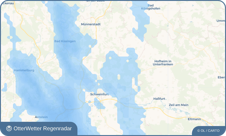 OtterWetter Regenradar-Widget Hoppachshof