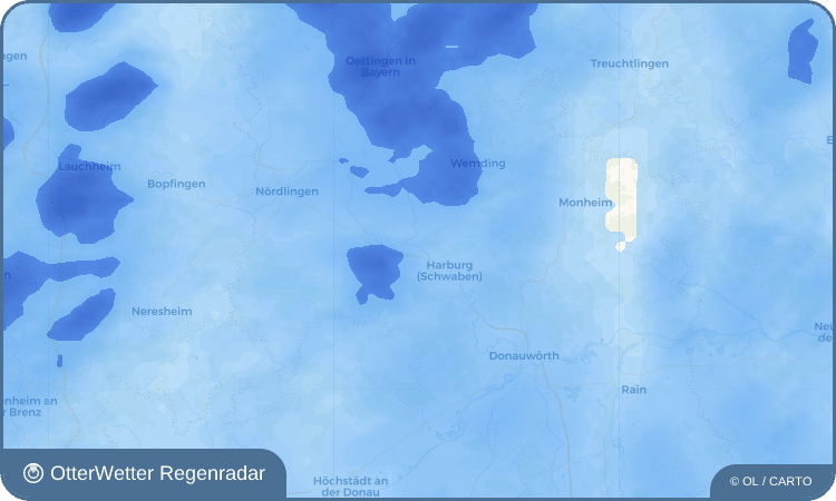 OtterWetter Regenradar-Widget Hoppingen