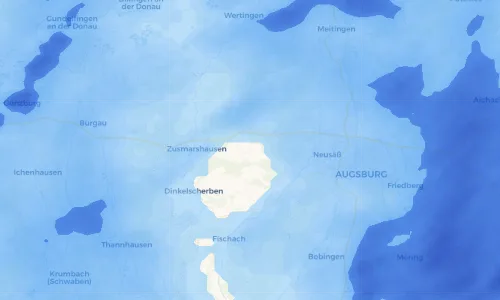 Regenradar Vorschaubild - Aktuelle Niederschläge in Horgauergreut und Umgebung