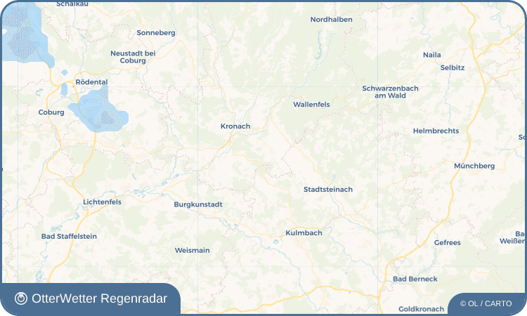 OtterWetter Regenradar-Widget Horlachen