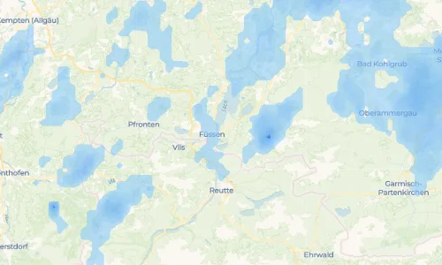 Regenradar Vorschaubild - Aktuelle Niederschläge in Horn und Umgebung