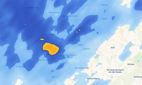 Regenradar Vorschaubild - Aktuelle Niederschläge in Horwagen und Umgebung
