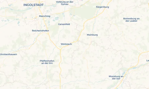 Regenradar Vorschaubild - Aktuelle Niederschläge in Hüll und Umgebung