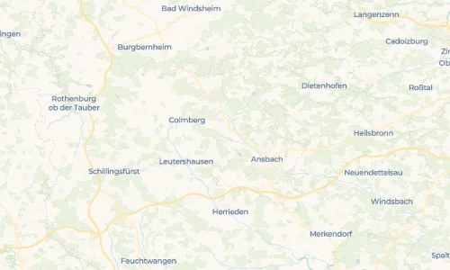 Regenradar Vorschaubild - Aktuelle Niederschläge in Hürbel am Rangen und Umgebung