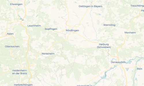 Regenradar Vorschaubild - Aktuelle Niederschläge in Hürnheim und Umgebung