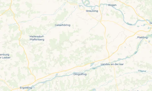 Regenradar Vorschaubild - Aktuelle Niederschläge in Hüttenkofen und Umgebung