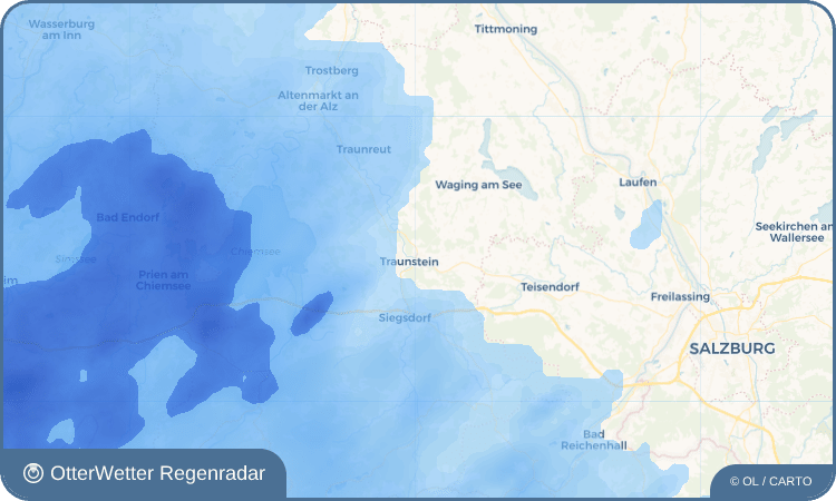 Wetter-Widget-Vorschau mit Vorhersagedaten für Hufschlag