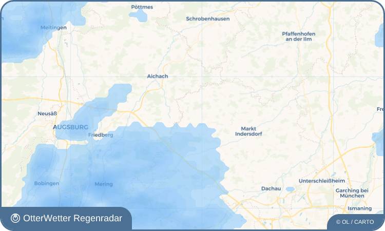 OtterWetter Regenradar-Widget Humersberg