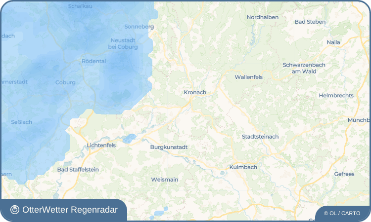 OtterWetter Regenradar-Widget Hummendorf
