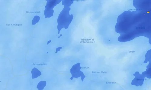 Regenradar Vorschaubild - Aktuelle Niederschläge in Humprechtshausen und Umgebung
