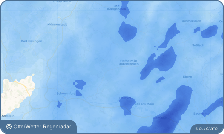 OtterWetter Regenradar-Widget Humprechtshausen