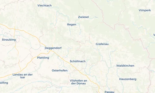 Regenradar Vorschaubild - Aktuelle Niederschläge in Hunding und Umgebung