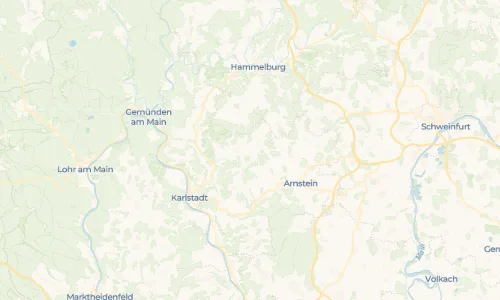 Regenradar Vorschaubild - Aktuelle Niederschläge in Hundsbach und Umgebung